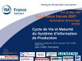 2007 - ISAFrance - Cycle de Vie et Maturité du Système dInformation de Production.ppt