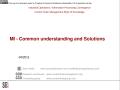 1 MI - Common understanding and solutions.pptx