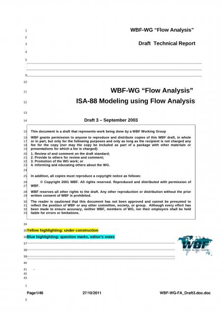 1_21_ISA8895_Overview_ISA88_WBF--FlowAnalysis.doc