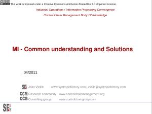1 MI - Common understanding and solutions.pptx