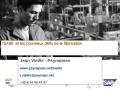 2005 - SAP - ISA95  et les nouveaux défis de la fabrication.ppt