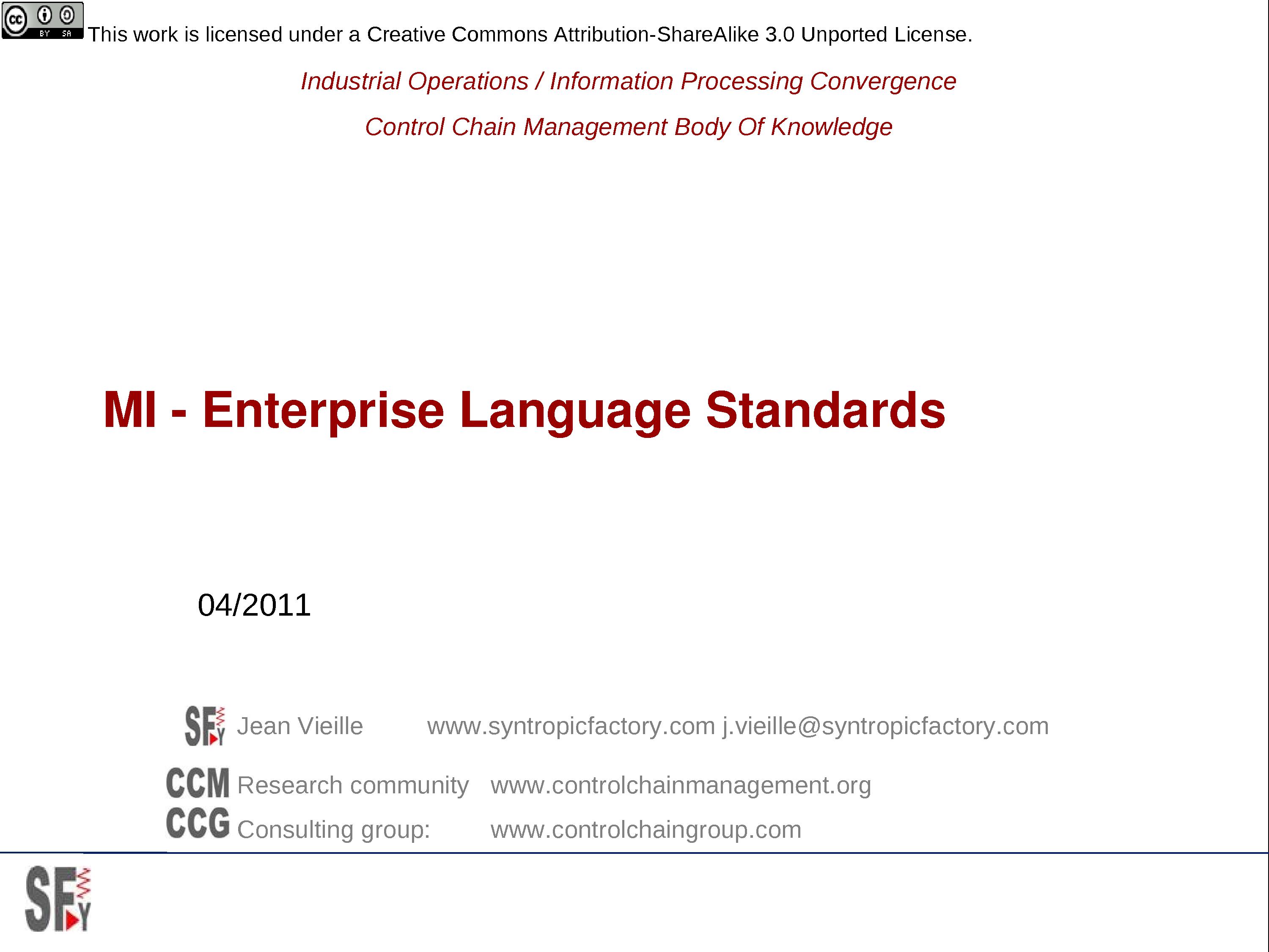A1 MI - Enteprise Language Standards.pptx